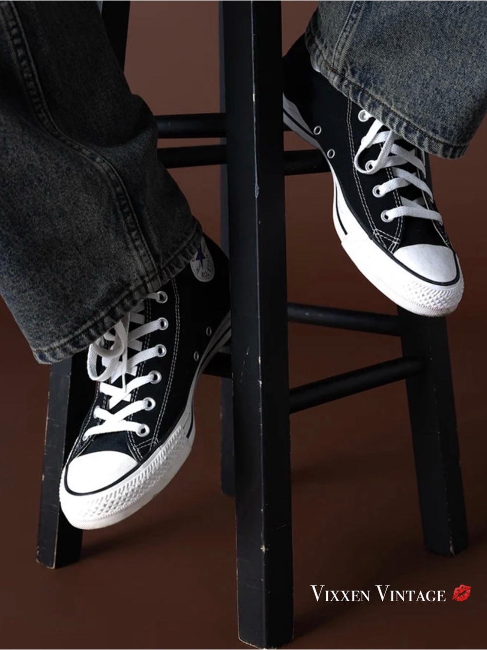 CONVERSE CHUCK TAYLOR 'M9160 ALL STAR HI TOP SNEAKERS' IN BLACK